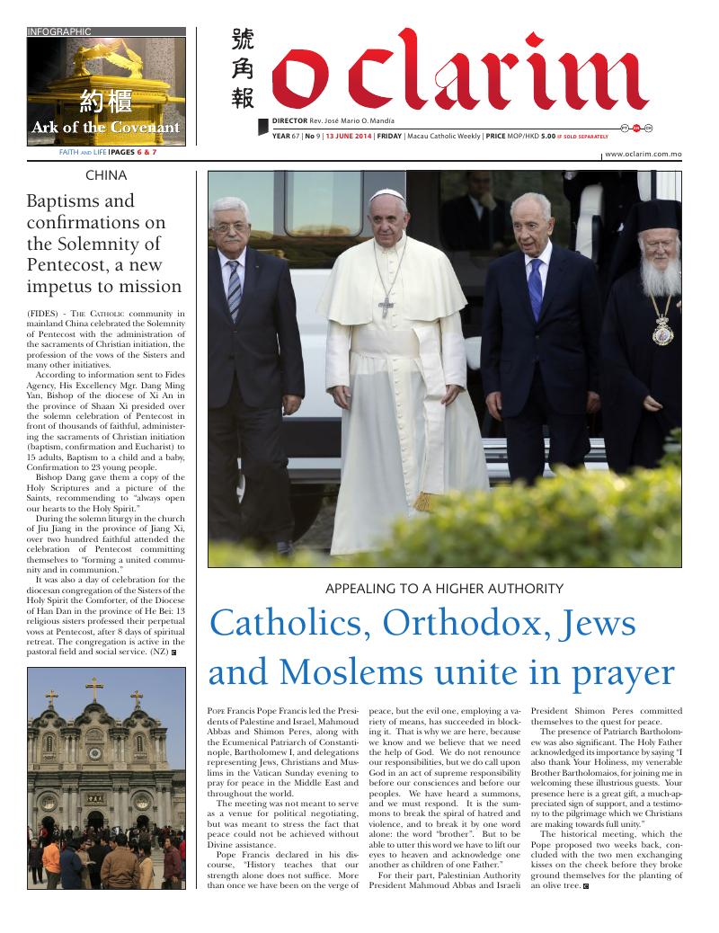 13 June 2014 — O Clarim