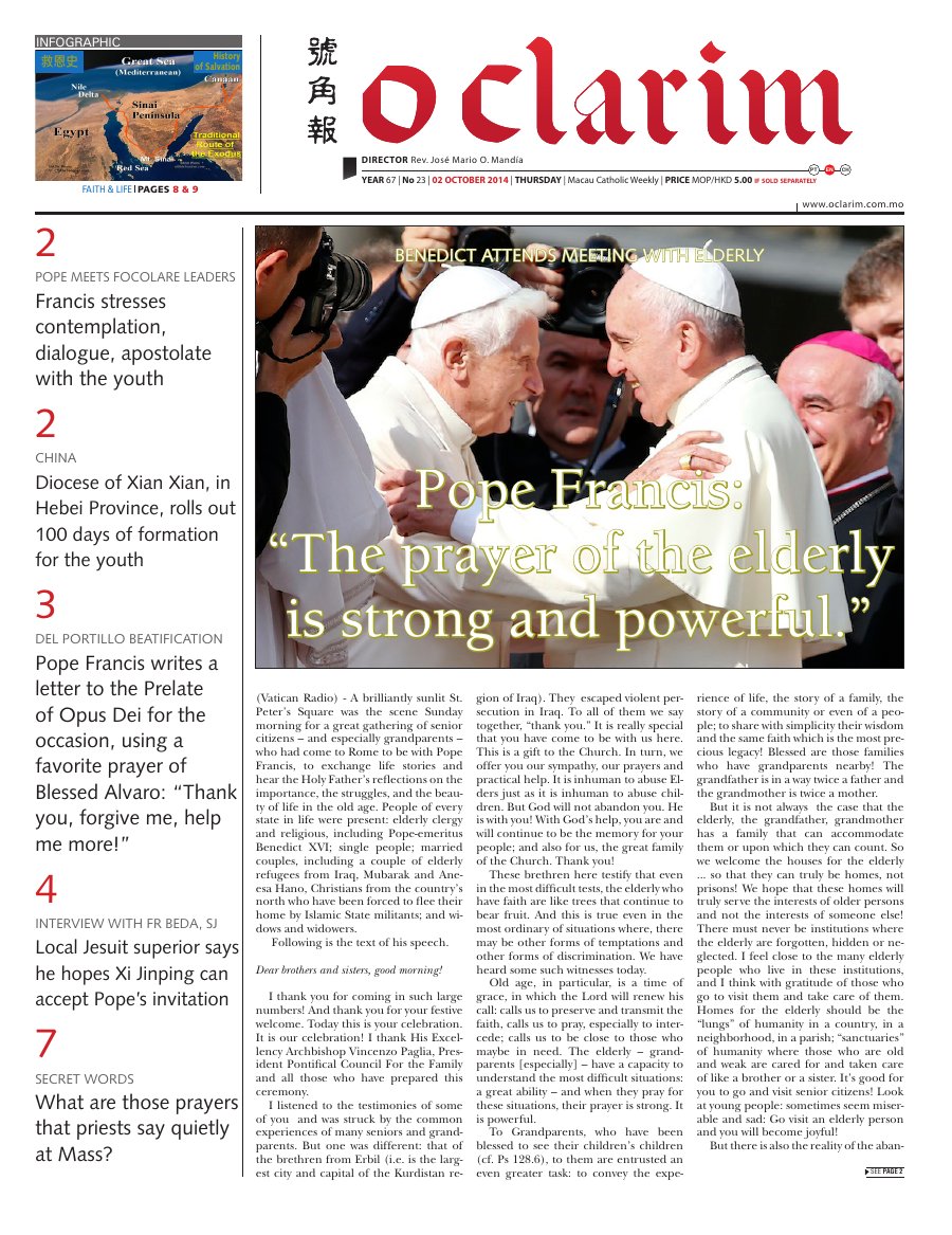 2 October 2014 — O Clarim