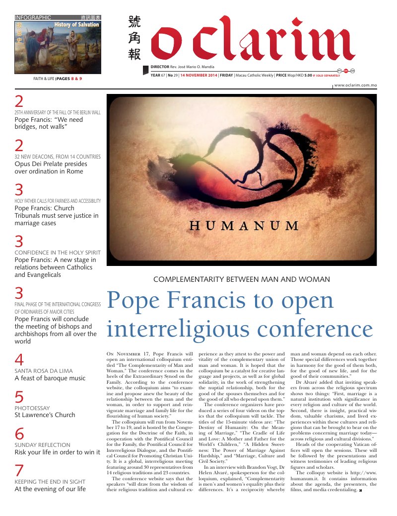 14 November 2014 — O Clarim