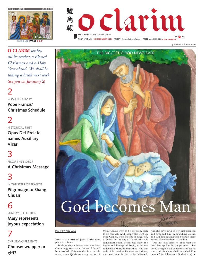 19 December 2014 — O Clarim