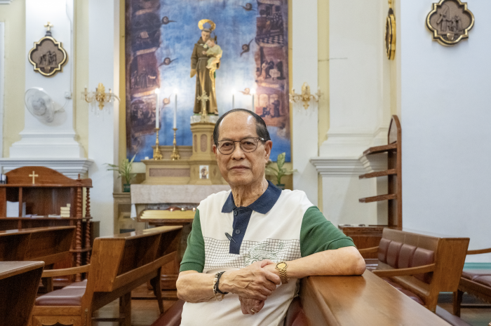 FREDERICO CORDEIRO, PRESIDENTE DA IRMANDADE DE SANTO ANTÓNIO