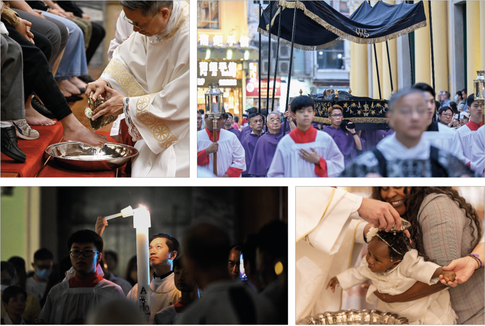 CATÓLICOS DE MACAU VIVERAM SEMANA SANTA NUMA PAZ QUE CONTRASTA COM O RESTO DO MUNDO