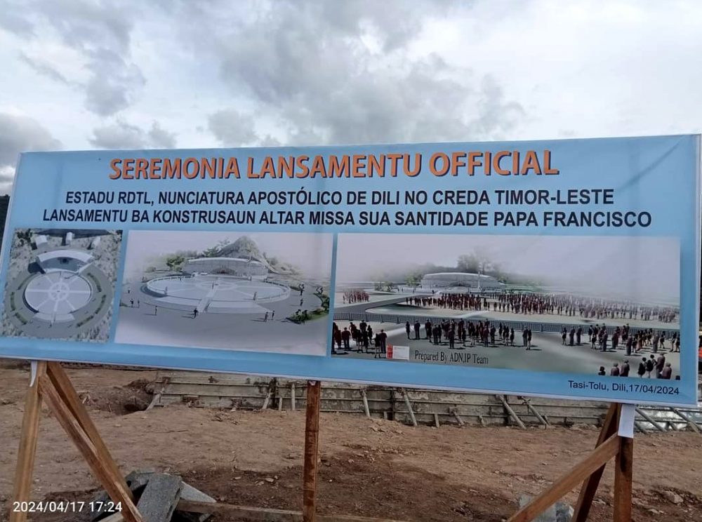 TIMOR-LESTE RECEBE O PAPA FRANCISCO NO INÍCIO DE SETEMBRO