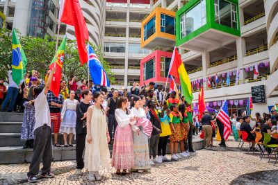 Feira Cultural Internacional na Universidade de São José